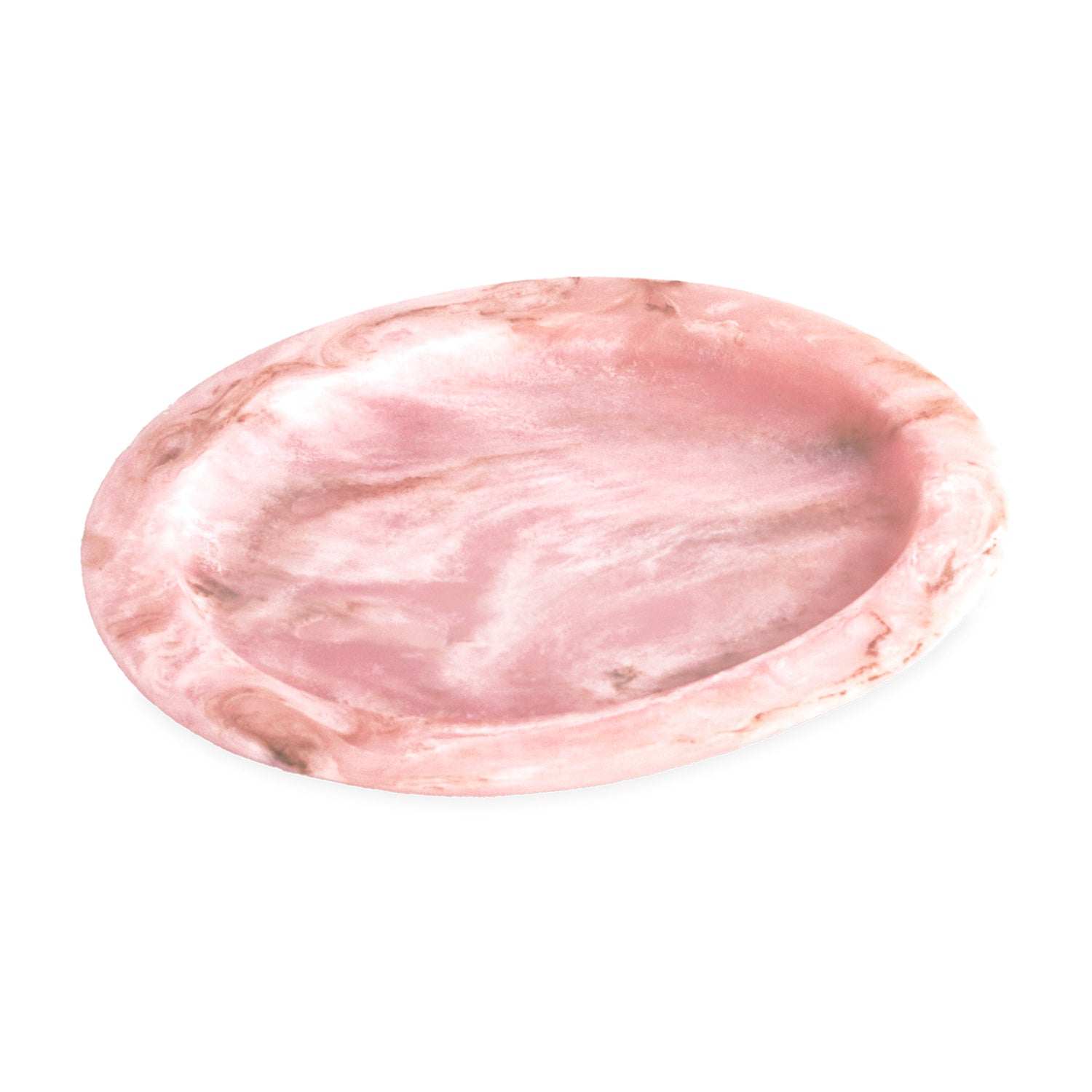 resin-rosabella-small-oval-tray-white-swirl