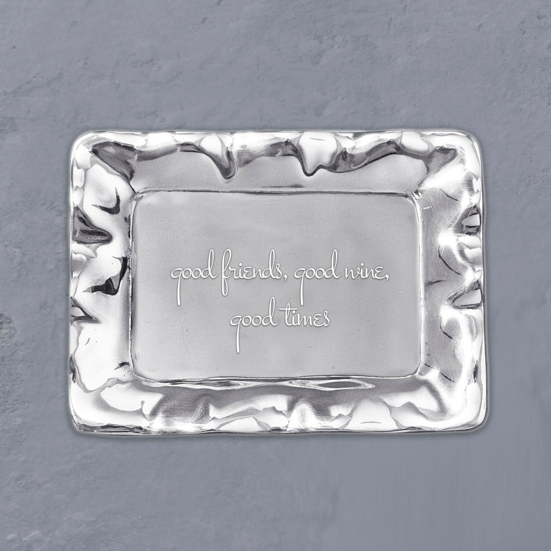 beatriz-ball-wholesale-giftables-vento-rectangular-engraved-tray-good-friends-good-wine-good-times
