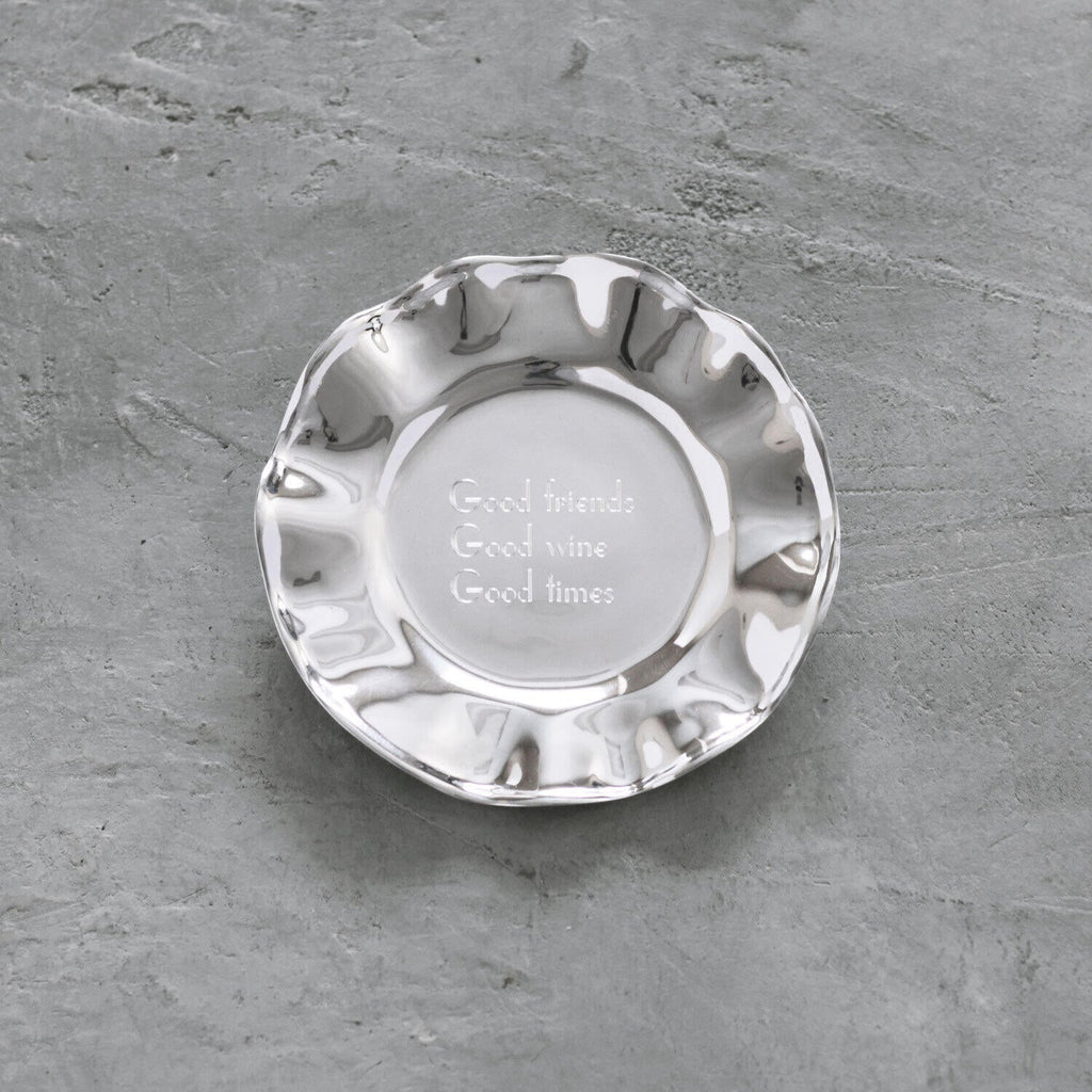 beatriz-ball-wholesale-giftables-vento-wine-plate-good-friends-good-wine-good-times