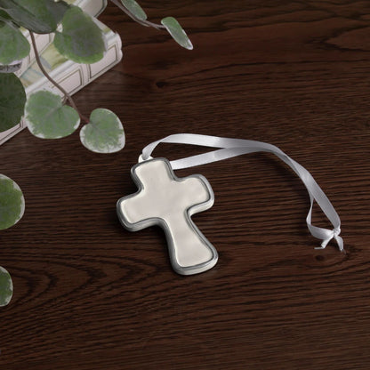 ENCANTO  Athens Cross Ornament (Cream)