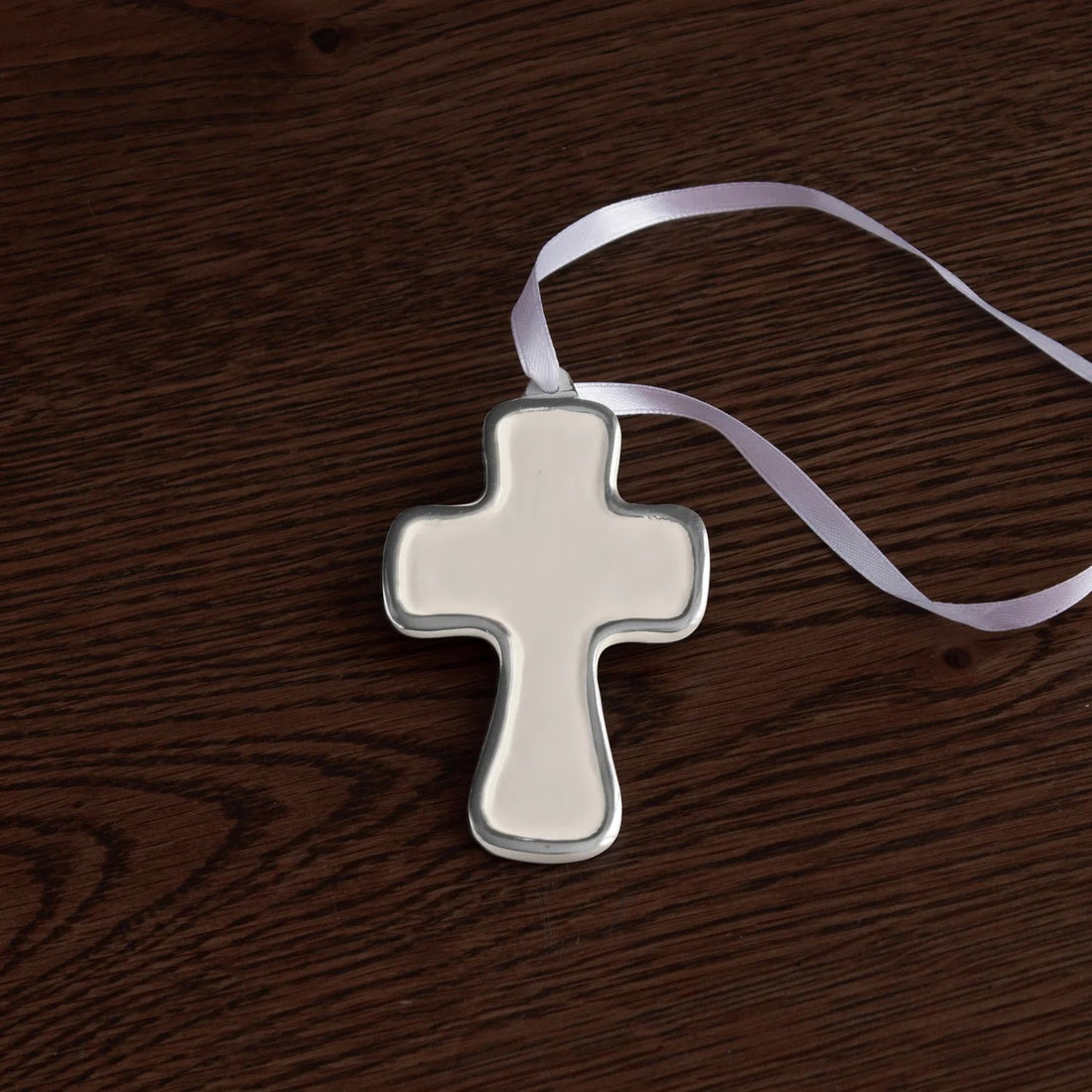 ENCANTO  Athens Cross Ornament (Cream)