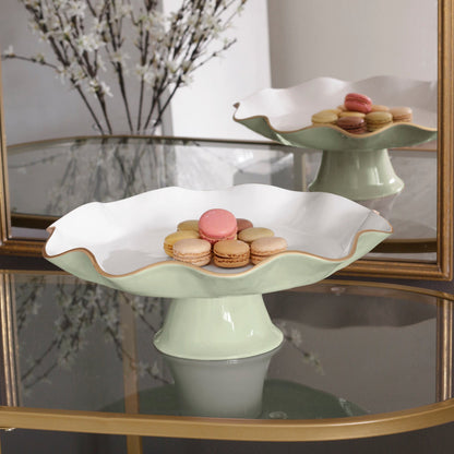 encanto-carola-pedestal-cake-plate-pistachio-and-white