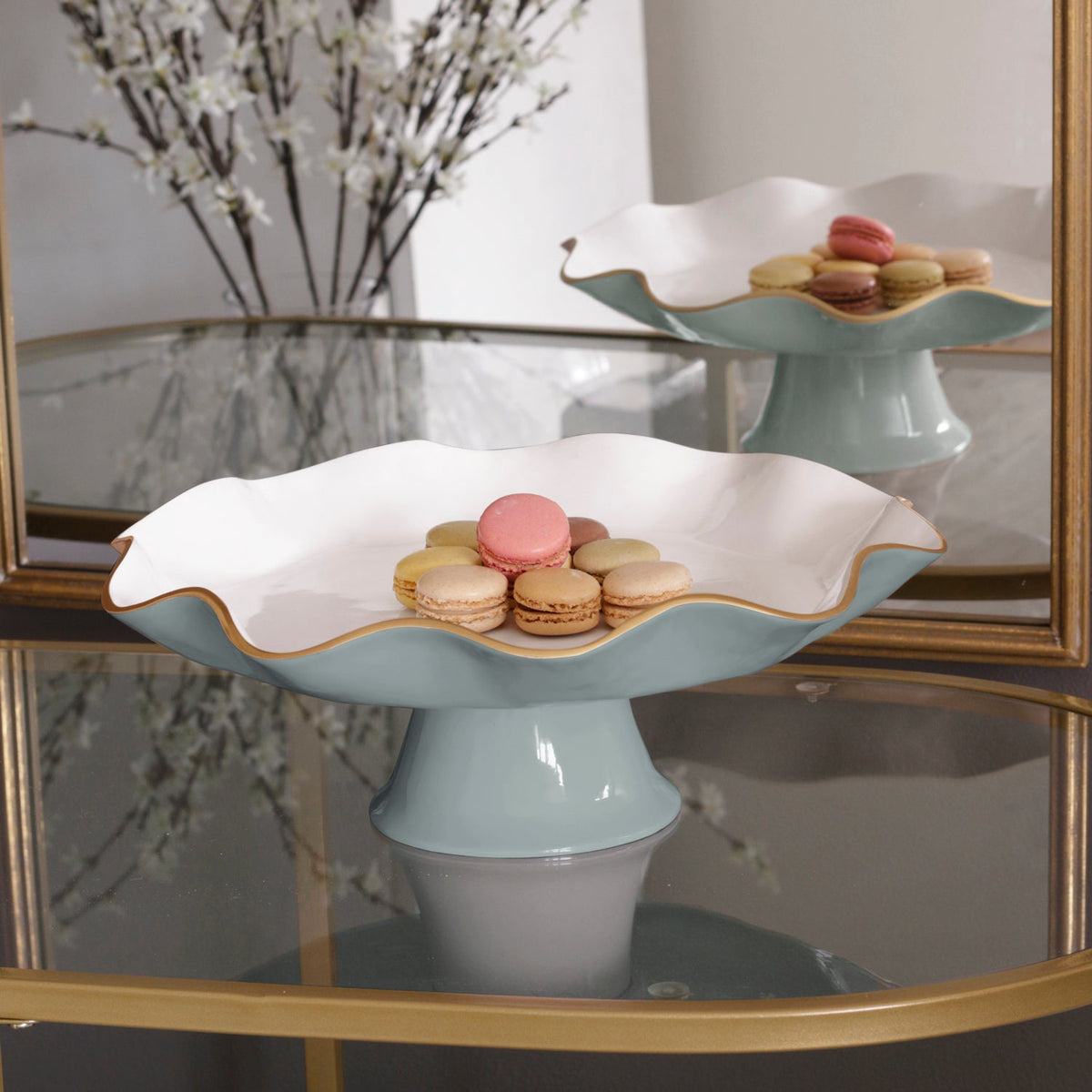 encanto-carola-pedestal-cake-plate-slate-and-white