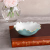 ENCANTO Colette Mini Round Bowl  (Turquoise and White)