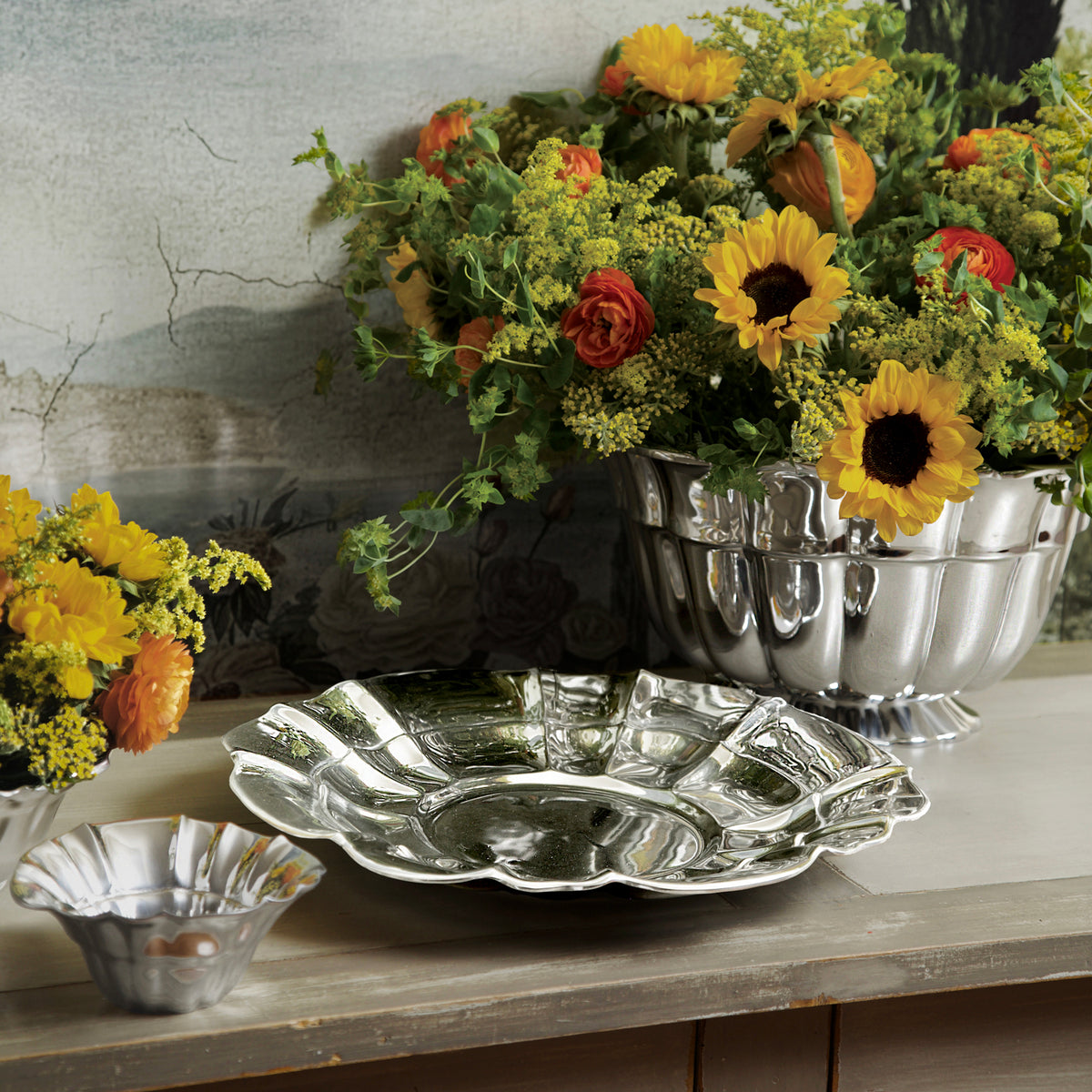 TUSCANY Large Round Platter