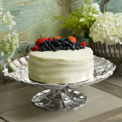 TUSCANY  Pedestal Cake Plate