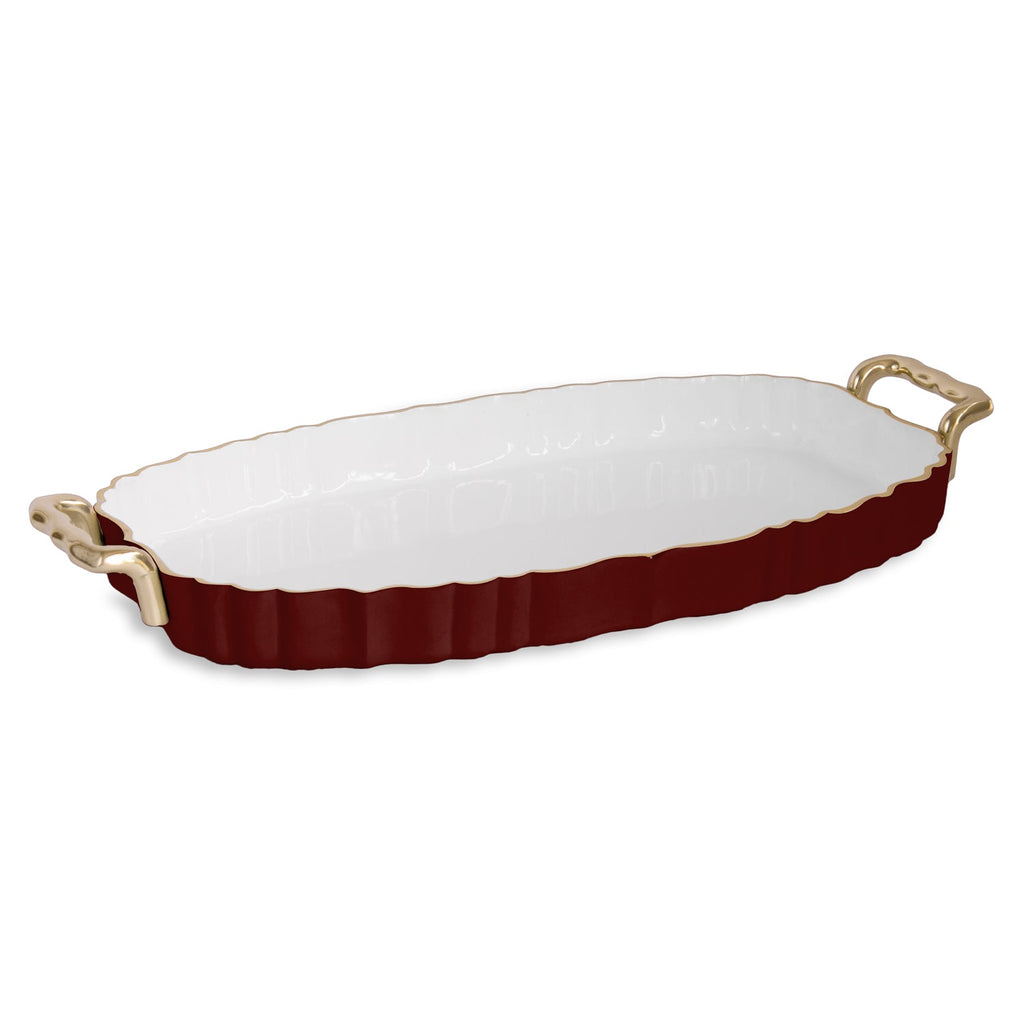 encanto-vintage-fluted-oval-tray-with-handles-bordeaux-and-white